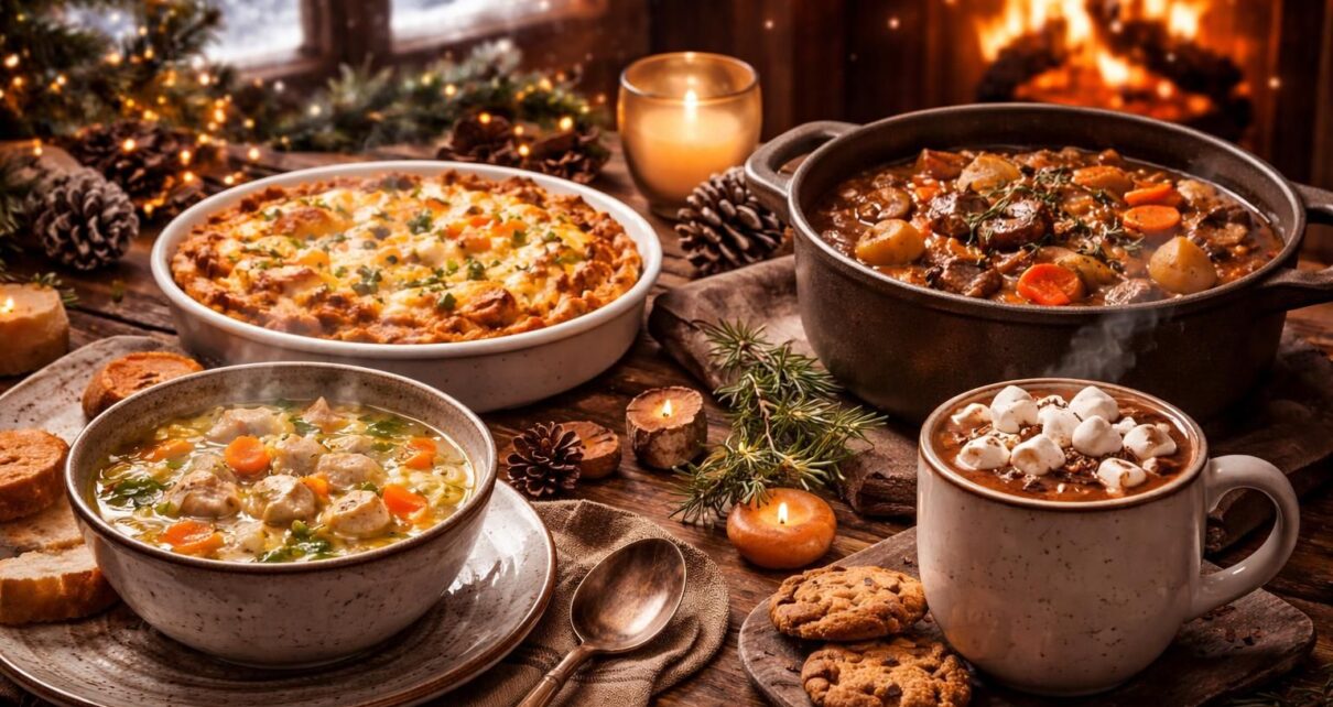 découvrez les meilleures recettes réconfortantes pour savourer vos vacances d'hiver en famille et entre amis. plats chaleureux et gourmands au rendez-vous !