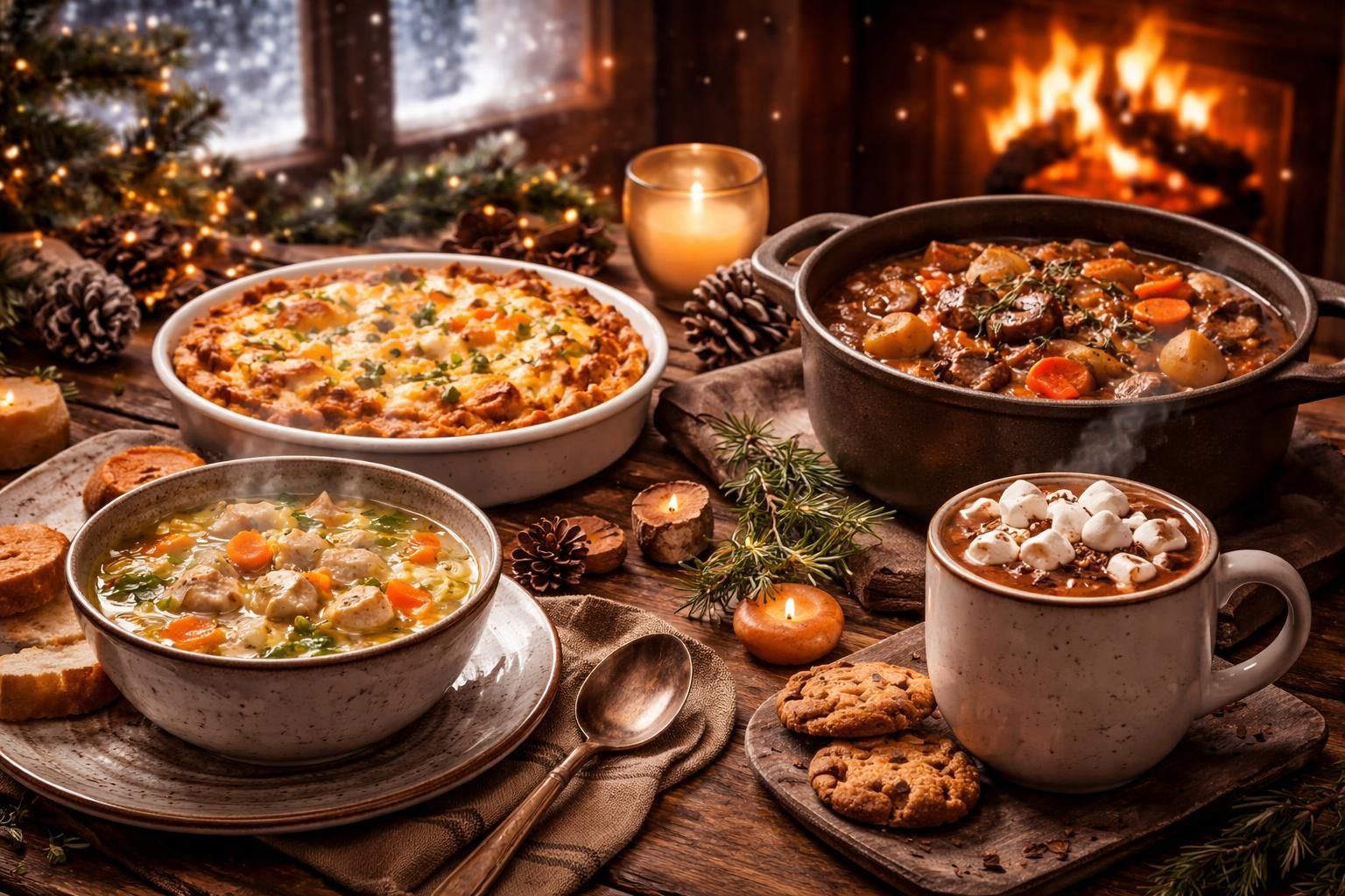 découvrez les meilleures recettes réconfortantes pour savourer vos vacances d'hiver en famille et entre amis. plats chaleureux et gourmands au rendez-vous !