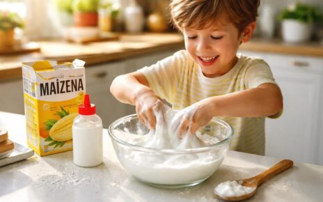 découvrez une recette simple de slime avec de la maïzena, parfaite pour un projet diy facile et amusant à réaliser chez vous.