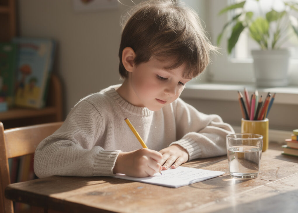 découvrez un exercice créatif simple et amusant : écrire un petit conte de 10 lignes, parfait pour stimuler l'imagination des enfants.