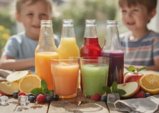 découvrez des boissons colorées et naturelles pour enfants, des alternatives saines aux sodas sucrés, parfaites pour un goûter équilibré et gourmand.