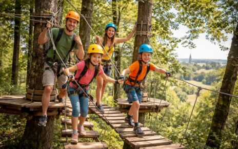 découvrez l'acrobranche à rennes, une activité en plein air idéale pour toute la famille, alliant aventure, plaisir et nature dans un cadre sécurisé.
