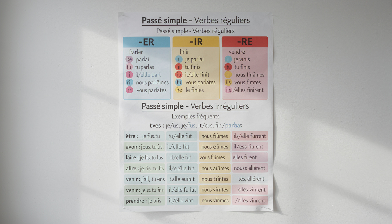 découvrez les erreurs courantes à éviter dans le tableau de conjugaison au passé simple pour maîtriser cette tense essentielle en français.