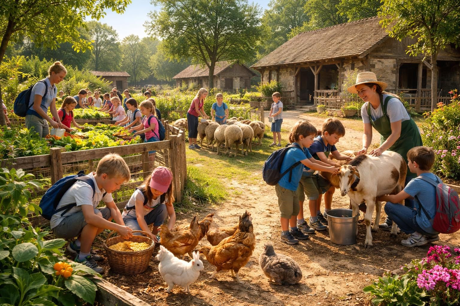 découvrez les bienfaits éducatifs et ludiques d'une visite dans une ferme pédagogique à reims, idéale pour les groupes scolaires. une expérience enrichissante pour apprendre sur la nature, les animaux et l'agriculture locale.