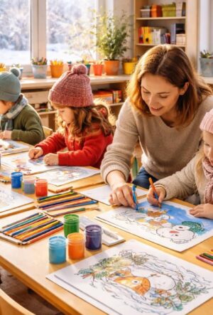 découvrez les meilleures techniques pour réussir un coloriage d'hiver en maternelle, avec des astuces simples et ludiques adaptées aux enfants.