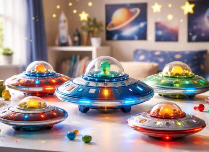 découvrez notre sélection des meilleurs jouets soucoupe volante pour stimuler l'imagination et la créativité de vos enfants tout en s'amusant en hauteur.
