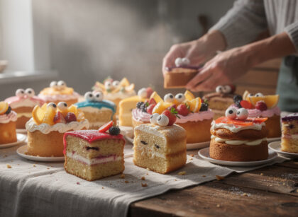 découvrez les petits gâteaux rigolos, des desserts amusants et gourmands qui apporteront une touche d'humour et de joie à toutes vos occasions sucrées.