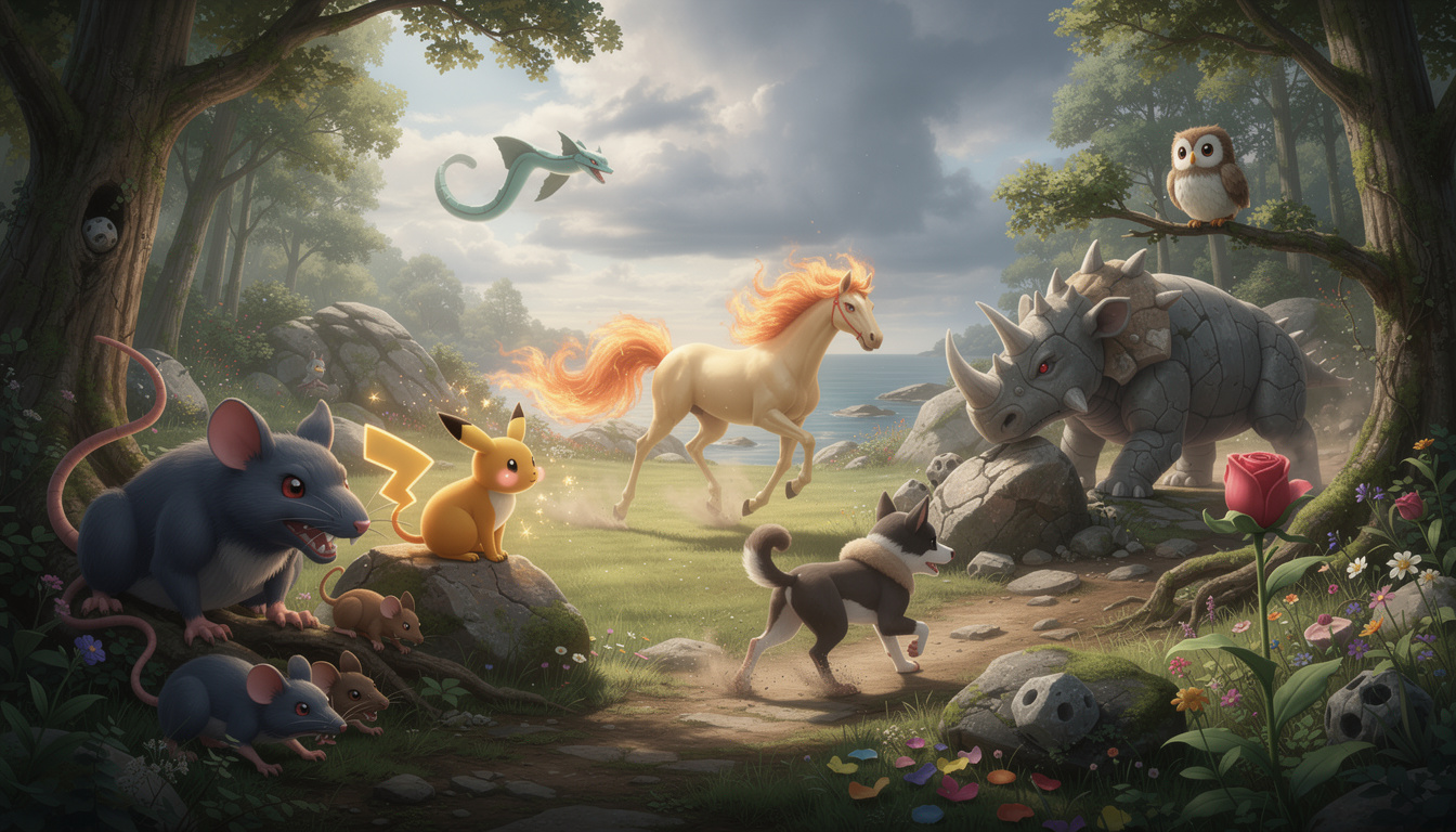 découvrez la liste complète des personnages pokémon dont le nom commence par la lettre r. explorez toutes les créatures de l'univers pokémon en un seul endroit !