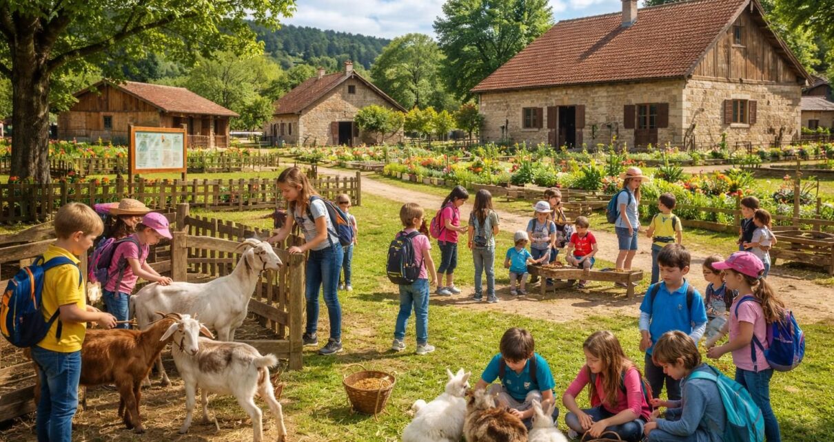 découvrez pourquoi une ferme pédagogique à besançon est le choix idéal pour vos sorties scolaires : apprentissage ludique, contact avec la nature et sensibilisation à l'agriculture locale.