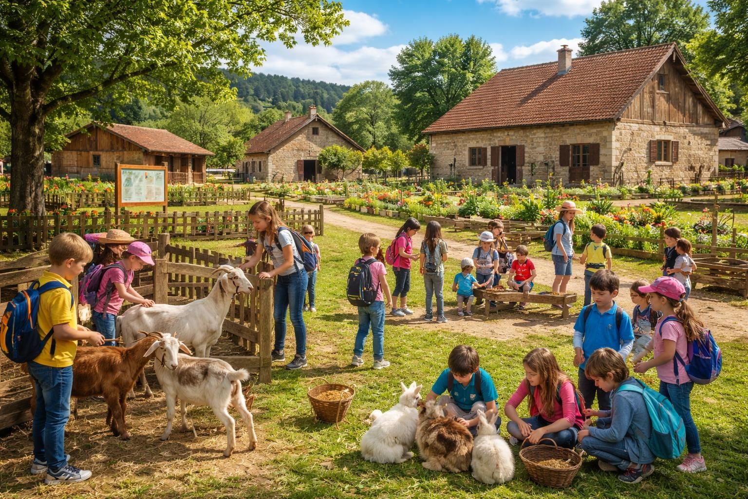 découvrez pourquoi une ferme pédagogique à besançon est le choix idéal pour vos sorties scolaires : apprentissage ludique, contact avec la nature et sensibilisation à l'agriculture locale.