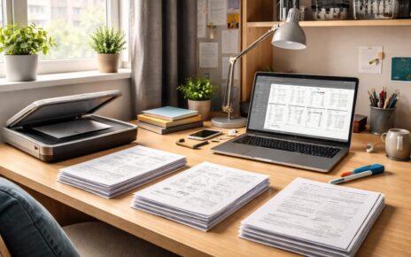 découvrez comment organiser efficacement les scans de documents pour aider les adolescents à réviser et mieux s'organiser.