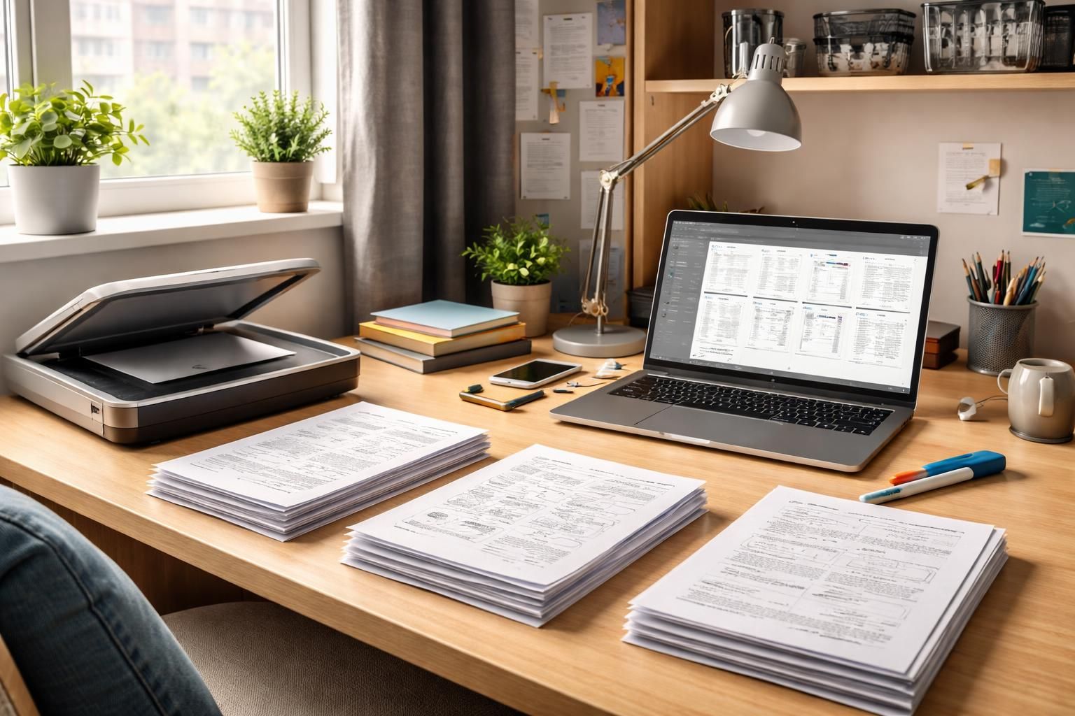 découvrez comment organiser efficacement les scans de documents pour aider les adolescents à réviser et mieux s'organiser.