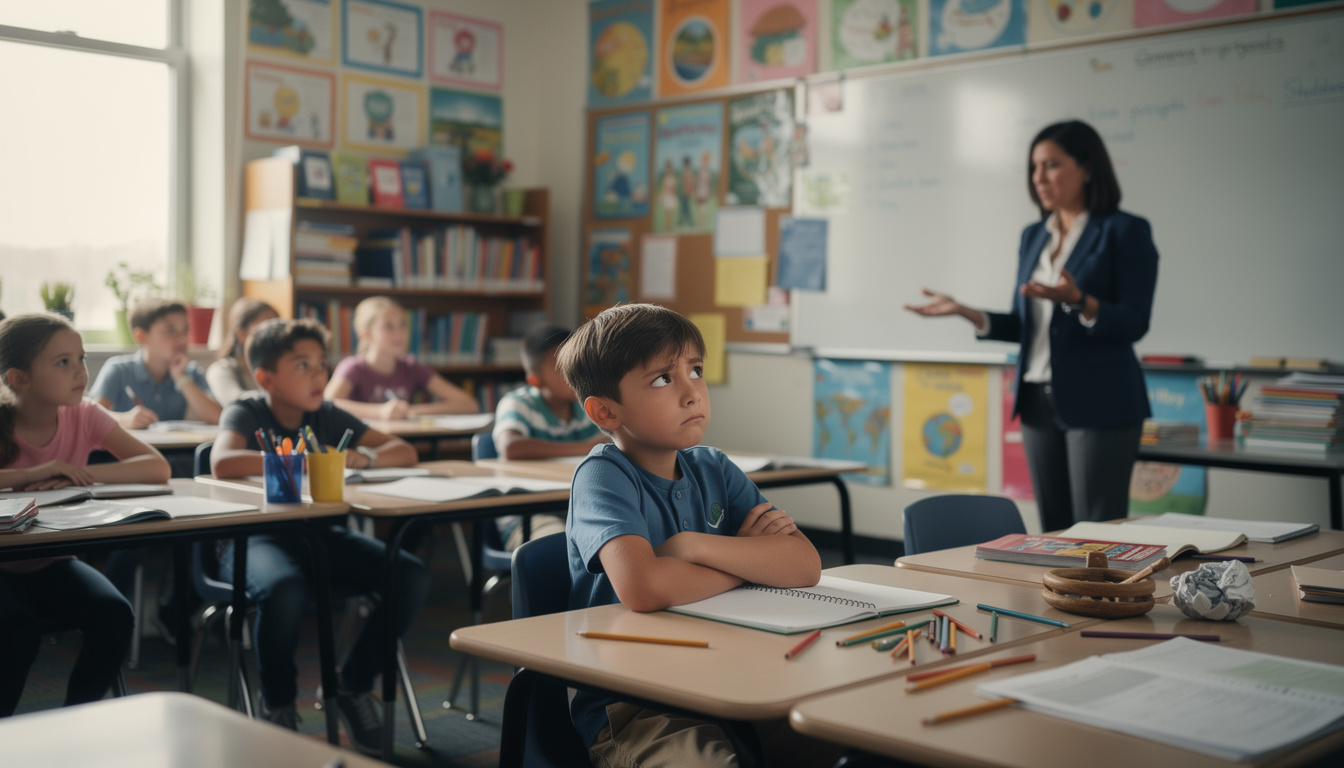 découvrez des stratégies efficaces pour gérer un enfant de 8 ans insolent en classe et favoriser un environnement d'apprentissage positif.