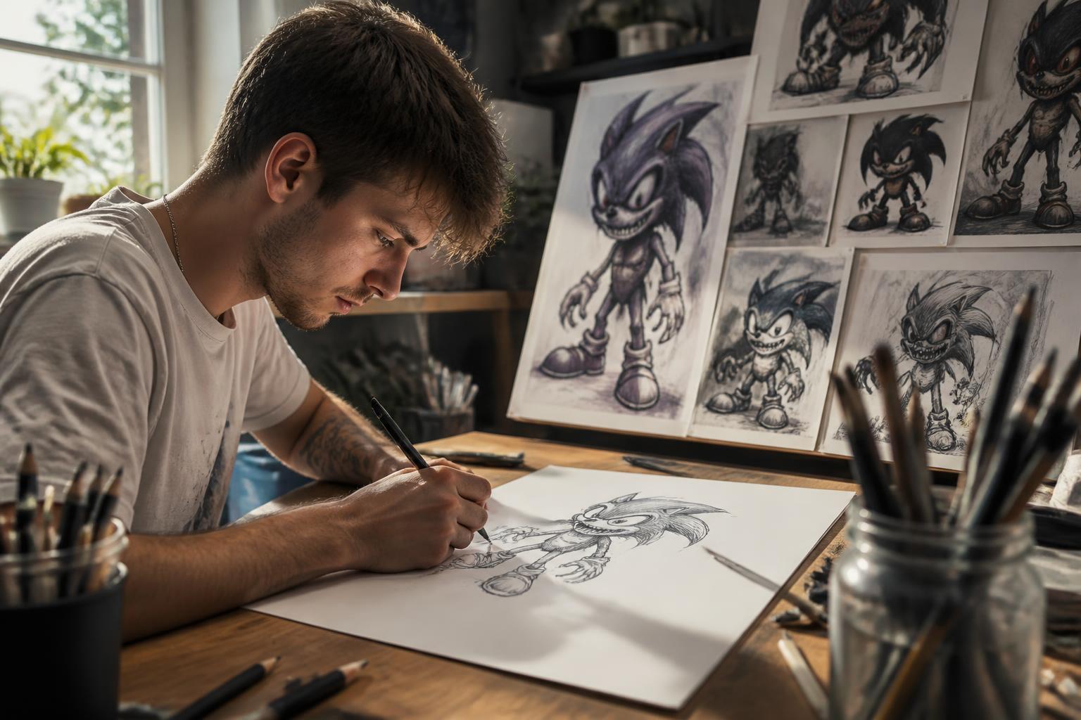 découvrez notre guide ultime pour maîtriser le dessin de sonic exe comme un pro, avec des astuces étape par étape pour perfectionner votre technique et créer des œuvres impressionnantes.