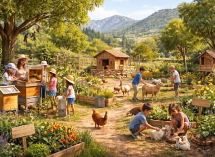 découvrez comment une ferme pédagogique à aubagne sensibilise à la biodiversité et à l'éducation environnementale à travers des activités ludiques et éducatives.