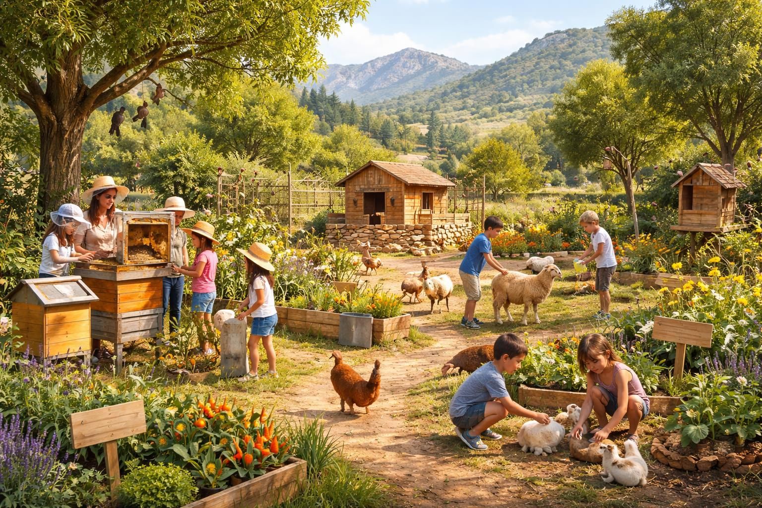 découvrez comment une ferme pédagogique à aubagne sensibilise à la biodiversité et à l'éducation environnementale à travers des activités ludiques et éducatives.