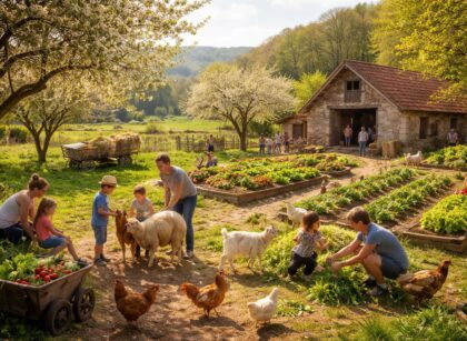 découvrez les bienfaits de la nature à travers une expérience unique dans une ferme pédagogique à périgueux, idéale pour apprendre et se reconnecter avec l'environnement.