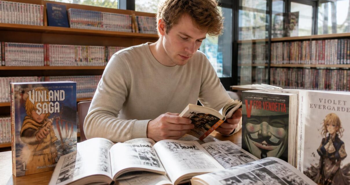 découvrez notre sélection captivante de mangas commençant par la lettre v. plongez dans des univers uniques et des histoires mémorables qui marquent les esprits des passionnés.