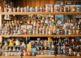 collection de petits jouets à collectionner