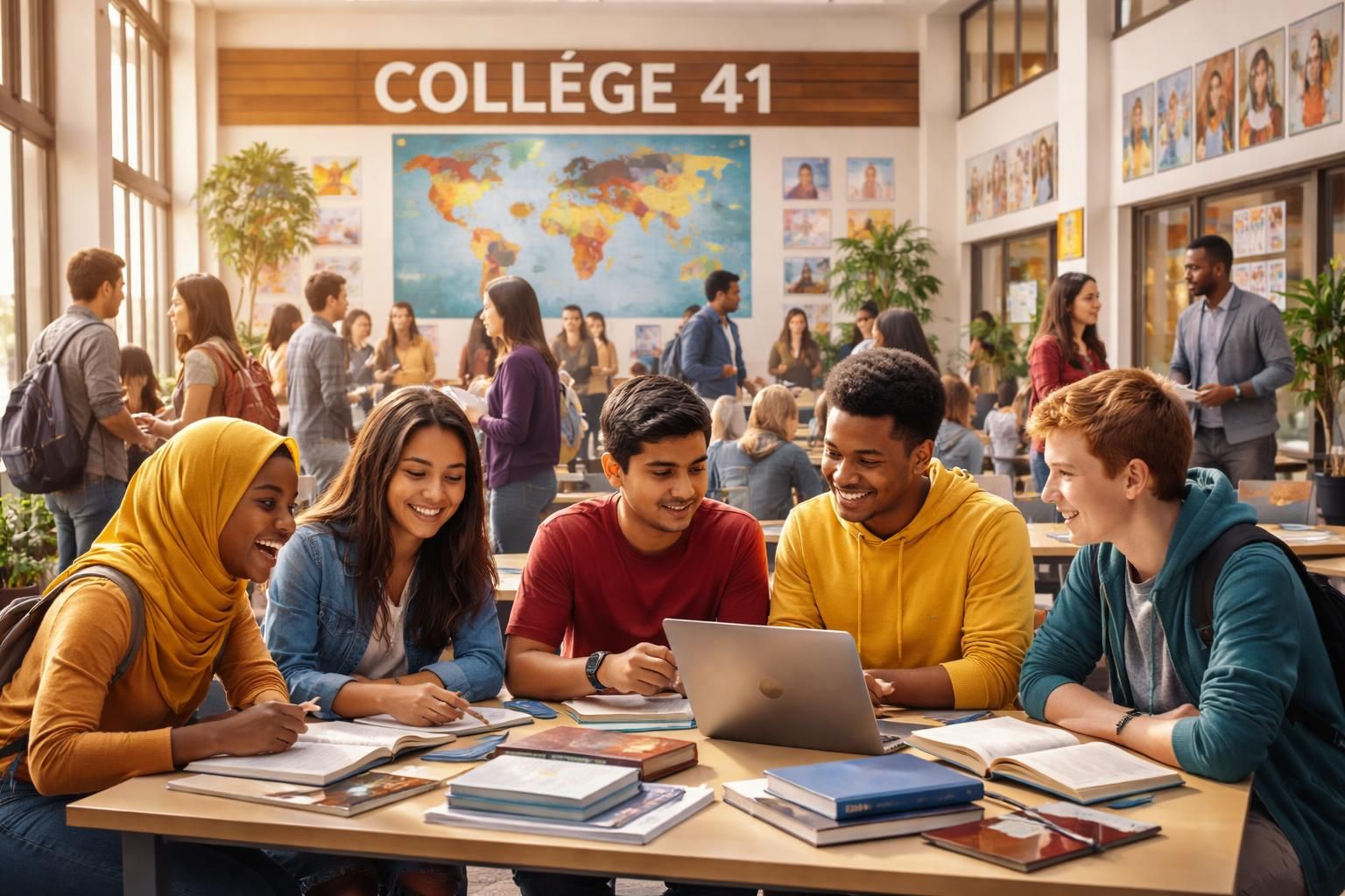 découvrez le collège 41, un établissement dédié à l'apprentissage et à la richesse de la diversité culturelle, offrant un environnement inclusif et dynamique pour tous les étudiants.