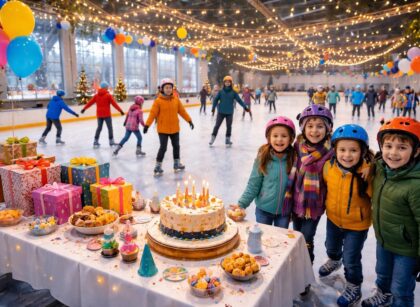 découvrez nos astuces pour organiser un anniversaire inoubliable à la patinoire dans le 77, avec des idées d'activités, de décoration et de restauration pour une fête réussie.