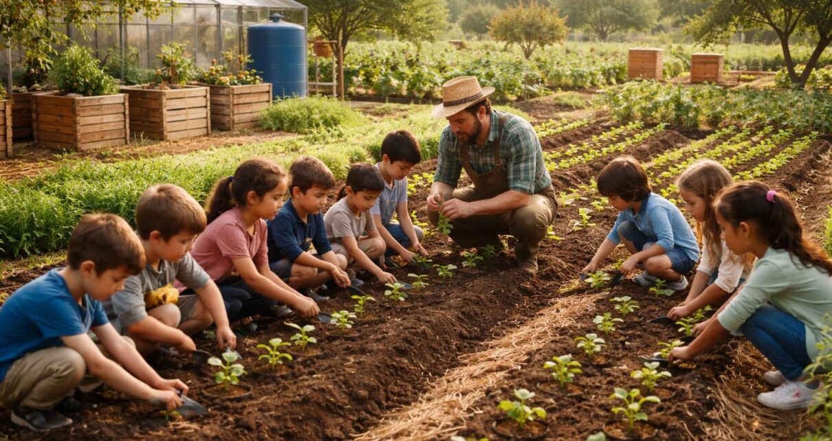 découvrez comment une ferme pédagogique à montreuil sensibilise petits et grands à l'agriculture durable à travers des activités éducatives et immersives.