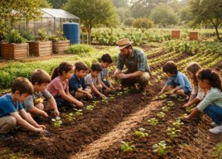découvrez comment une ferme pédagogique à montreuil sensibilise petits et grands à l'agriculture durable à travers des activités éducatives et immersives.