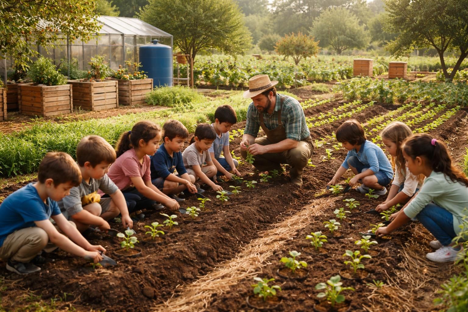 découvrez comment une ferme pédagogique à montreuil sensibilise petits et grands à l'agriculture durable à travers des activités éducatives et immersives.