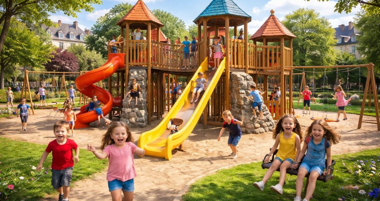 explorez les activités amusantes et adaptées aux enfants dans les parcs de tours pour des moments de détente et de plaisir en famille.