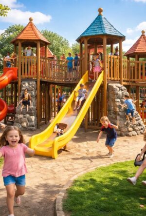 explorez les activités amusantes et adaptées aux enfants dans les parcs de tours pour des moments de détente et de plaisir en famille.