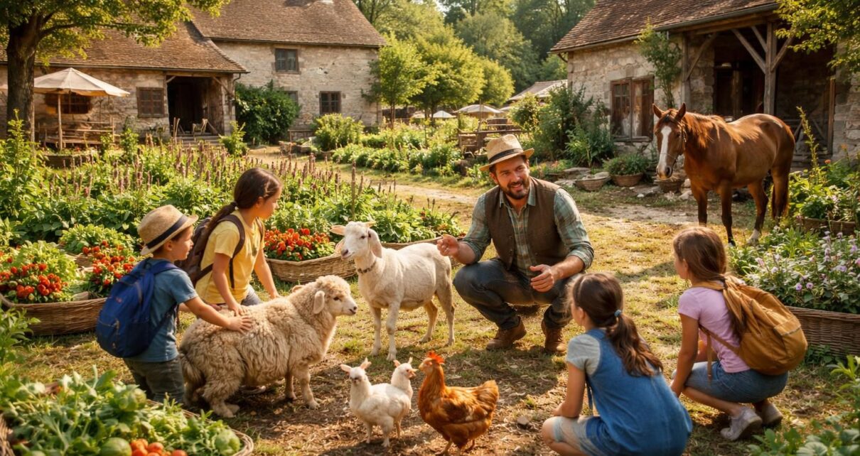 plongez dans l'univers fascinant d'une ferme pédagogique à amboise et découvrez ses merveilles : animations pour petits et grands, animaux, ateliers éducatifs et moments inoubliables en pleine nature.