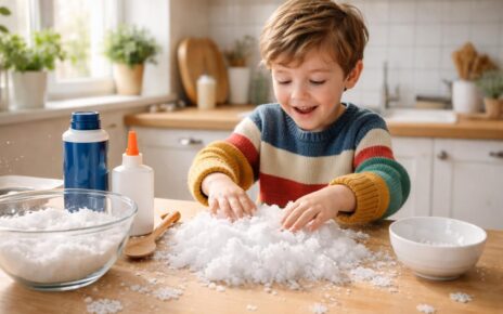 découvrez notre recette simple et amusante de fausse neige artificielle, parfaite pour émerveiller vos enfants et recréer la magie de l'hiver à la maison.