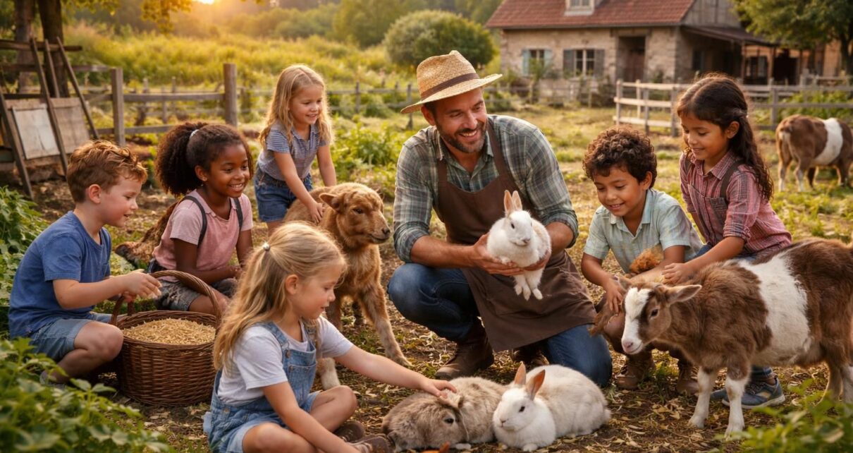 découvrez les bienfaits des visites en ferme pédagogique à montargis, une expérience enrichissante pour les enfants qui favorise leur éveil, leur apprentissage de la nature et leur respect des animaux.