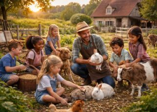découvrez les bienfaits des visites en ferme pédagogique à montargis, une expérience enrichissante pour les enfants qui favorise leur éveil, leur apprentissage de la nature et leur respect des animaux.