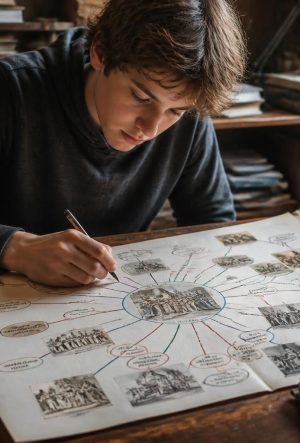 découvrez comment la carte mentale de la révolution française en 4e facilite la compréhension des événements clés, en structurant les informations de manière claire et synthétique pour mieux retenir l'histoire.