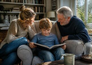 découvrez des témoignages touchants de familles ayant traversé le deuil avec leur enfant et trouvé réconfort, à travers ce livre dédié au soutien et à l'accompagnement des plus jeunes.