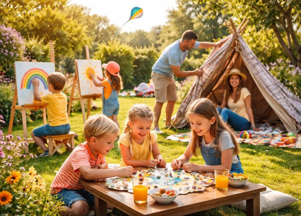 découvrez des idées d'activités ludiques et divertissantes à réaliser avec vos enfants pendant les prochaines vacances scolaires pour des moments inoubliables en famille.