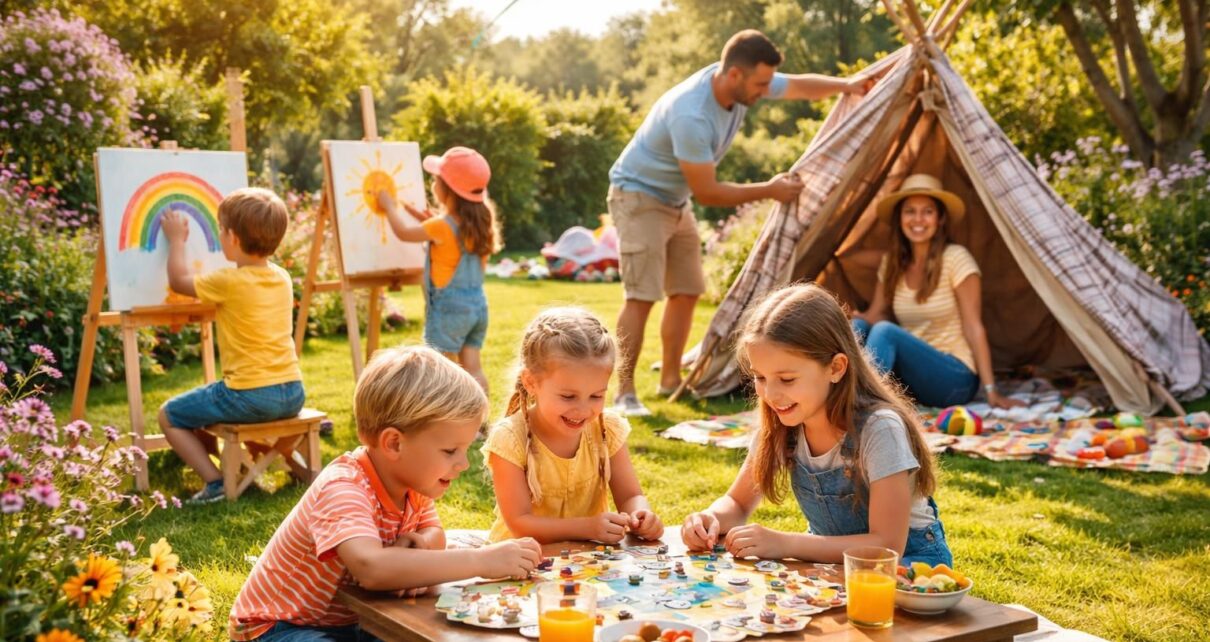 découvrez des idées d'activités ludiques et divertissantes à réaliser avec vos enfants pendant les prochaines vacances scolaires pour des moments inoubliables en famille.