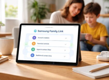 découvrez comment configurer facilement samsung family link sur votre galaxy tab grâce à notre guide pas à pas, pour une gestion optimale du temps d'écran et de la sécurité de vos enfants.