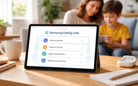 découvrez comment configurer facilement samsung family link sur votre galaxy tab grâce à notre guide pas à pas, pour une gestion optimale du temps d'écran et de la sécurité de vos enfants.