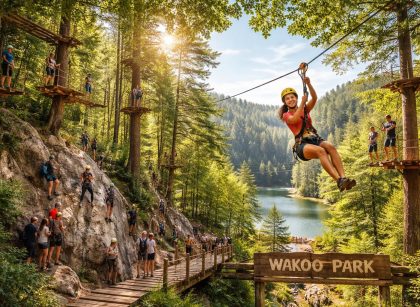 découvrez wakoo park, un havre de loisirs dédié aux amateurs d'aventure, offrant des activités excitantes et des sensations fortes pour toute la famille.