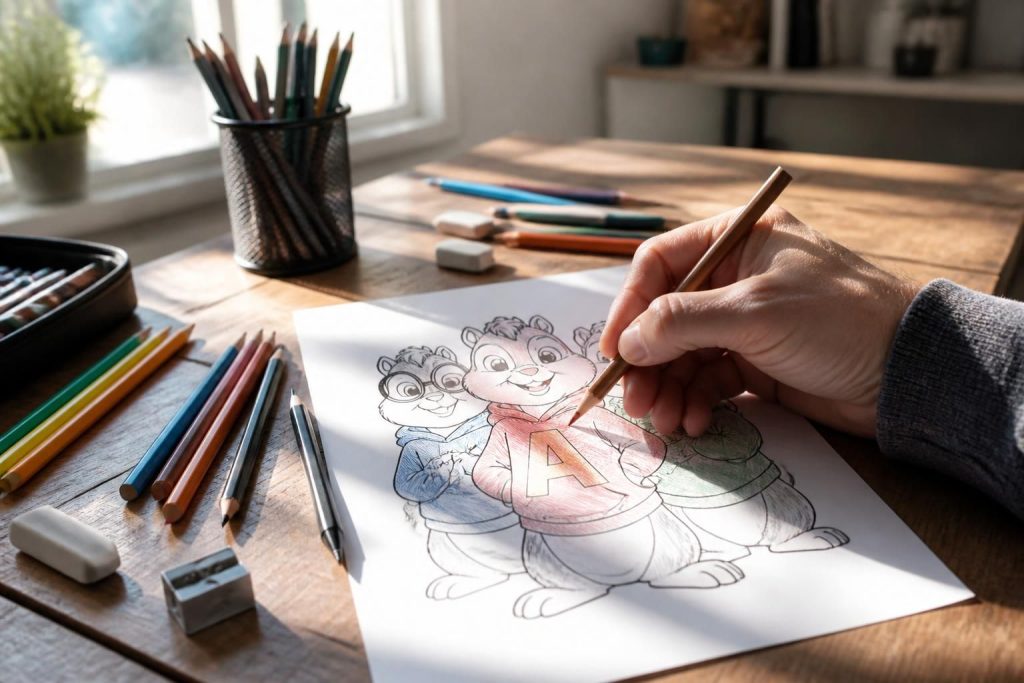 découvrez nos conseils pour choisir les meilleures fournitures de coloriage et réaliser des œuvres colorées d'alvin et les chipmunks. astuces et idées pour petits et grands artistes.
