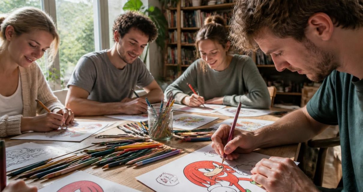 découvrez comment organiser une journée de coloriage knuckles amusante et conviviale avec vos amis, pleine de créativité et de moments de partage.