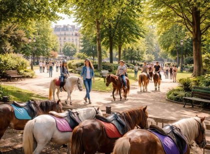 découvrez les meilleurs endroits pour faire du poney au parc monceau à paris, idéal pour une sortie en famille ou entre amis.