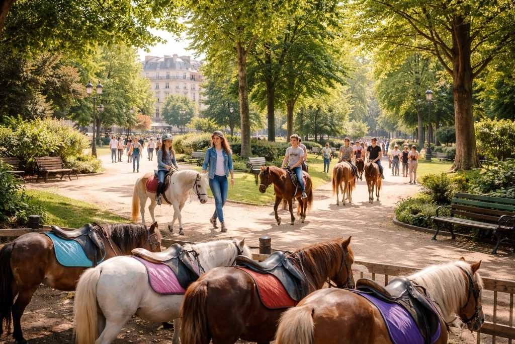 découvrez les meilleurs endroits pour faire du poney au parc monceau à paris, idéal pour une sortie en famille ou entre amis.