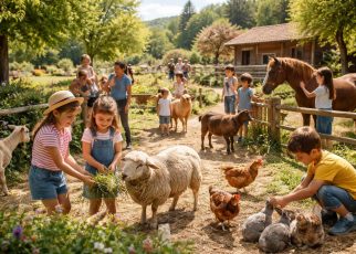 découvrez la ferme pédagogique à lyon et apprenez en vous amusant avec les animaux de la ferme. une expérience éducative unique pour petits et grands.