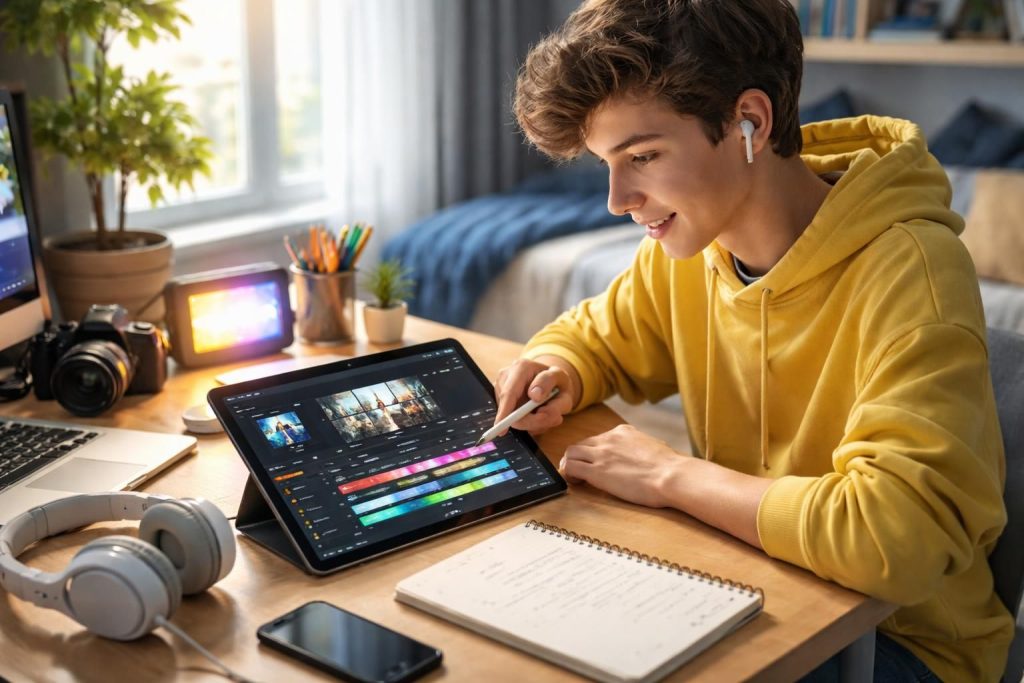 découvrez pourquoi l'ipad est l'outil idéal pour les adolescents passionnés de montage vidéo, alliant puissance, simplicité et créativité.